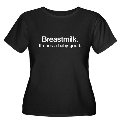 Breastmilk. It does a baby good.