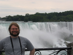 Jack at Niagara Falls