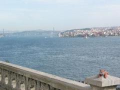 View of the Bosphorus from Topkapi Palace